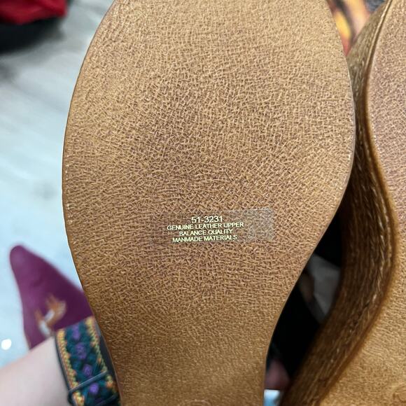 New! Bella Vita Pri-Italy Women's Platform Chunky Sandal Black Leather Size 8N - Picture 3 of 5